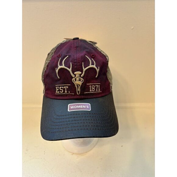 Field and Stream Women's Cap‎ Burgundy Realtree Edge One Size Fits All - Picture 1 of 7